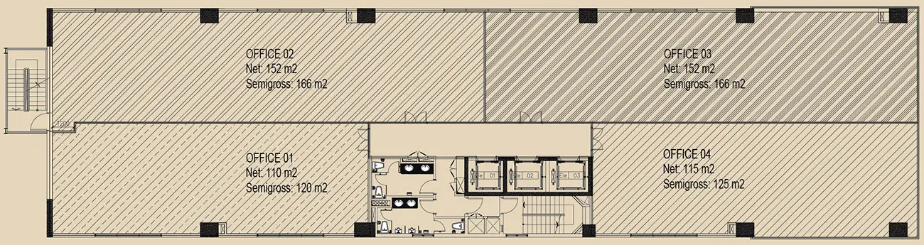 TYPICAL FLOOR PLATE